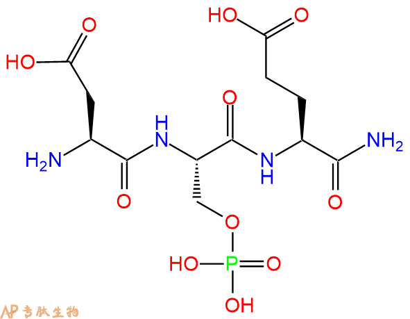 专肽生物产品H2N-Asp-Ser(PO3H2)-Glu-CONH2