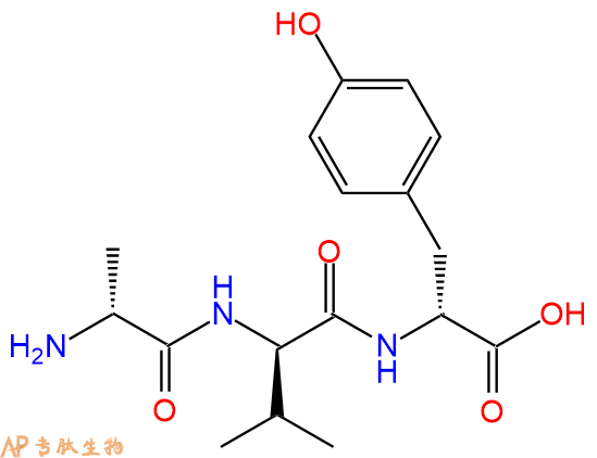 专肽生物产品H2N-DAla-DVal-DTyr-OH