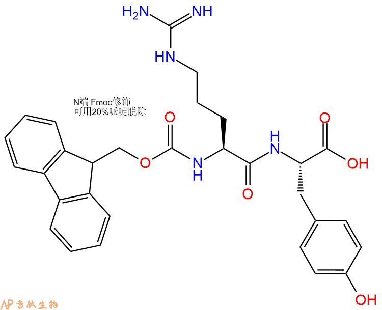 专肽生物产品Fmoc-Arg-Tyr-OH