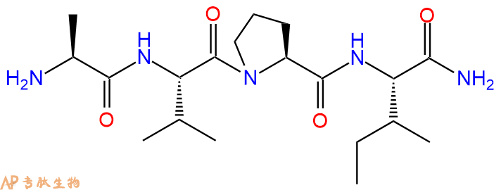 专肽生物产品H2N-Ala-Val-Pro-Ile-CONH2