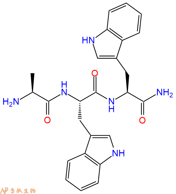 专肽生物产品H2N-Ala-Trp-Trp-CONH2