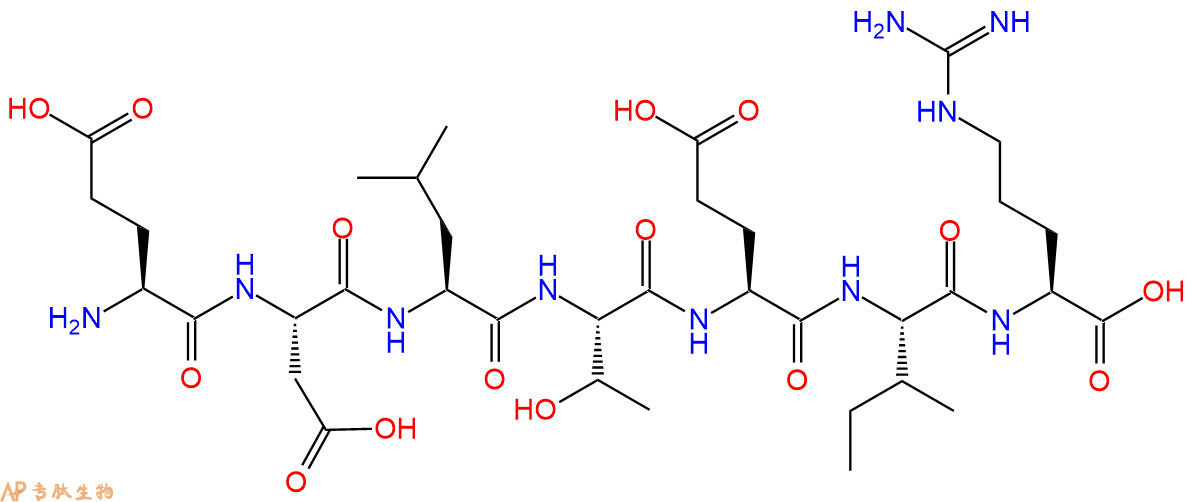 专肽生物产品H2N-Glu-Asp-Leu-Thr-Glu-Ile-Arg-OH
