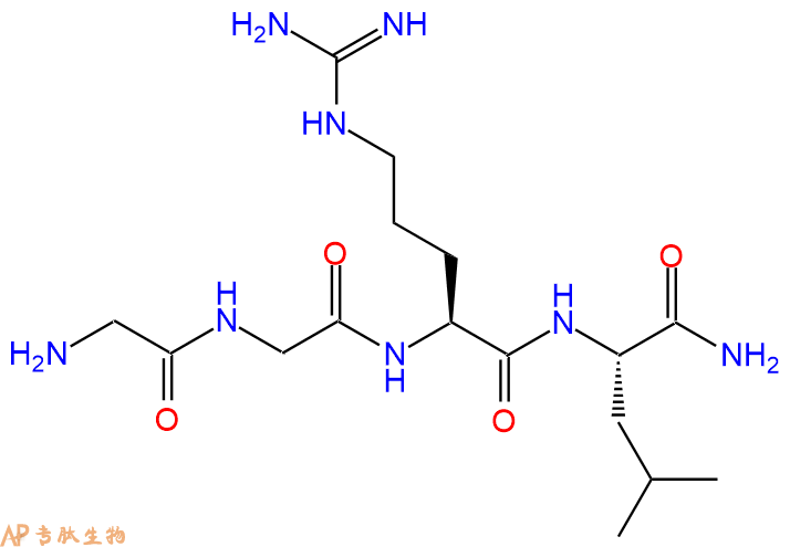 专肽生物产品H2N-Gly-Gly-Arg-Leu-CONH2