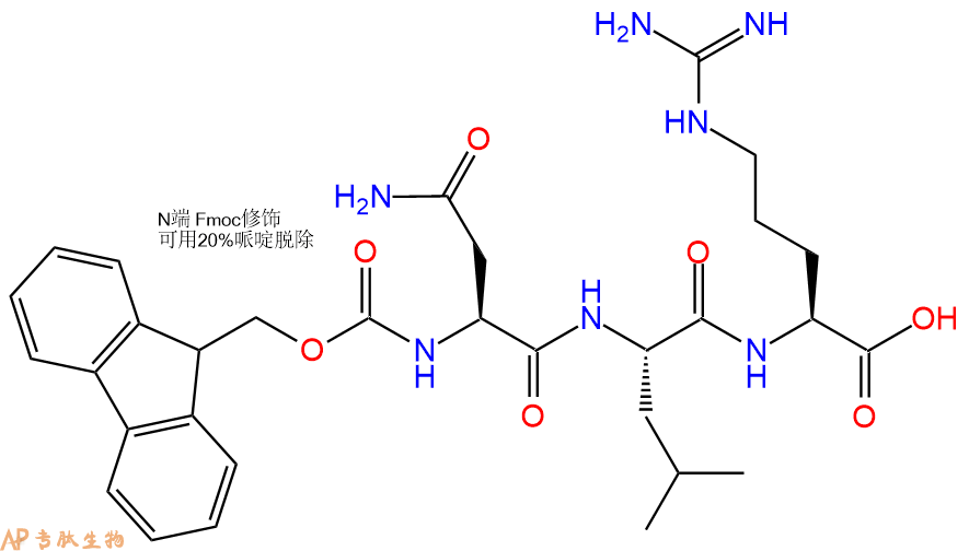专肽生物产品Fmoc-Asn-Leu-Arg-OH