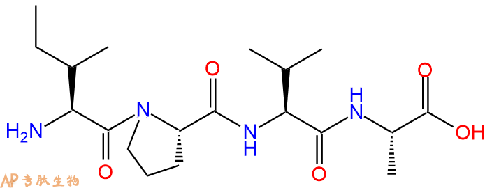 专肽生物产品H2N-Ile-Pro-Val-Ala-OH