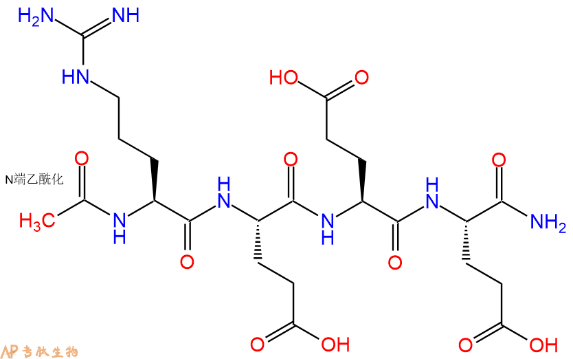 专肽生物产品Ac-Arg-Glu-Glu-Glu-CONH2