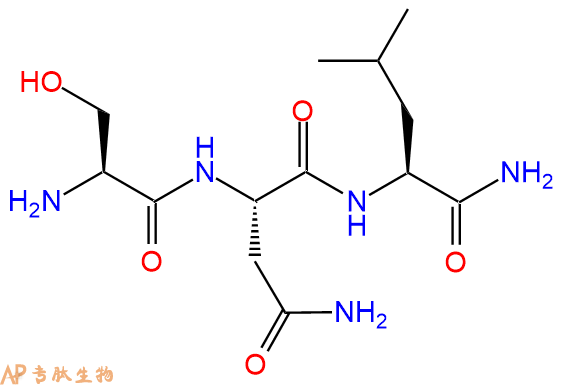 专肽生物产品H2N-Ser-Asn-Leu-CONH2