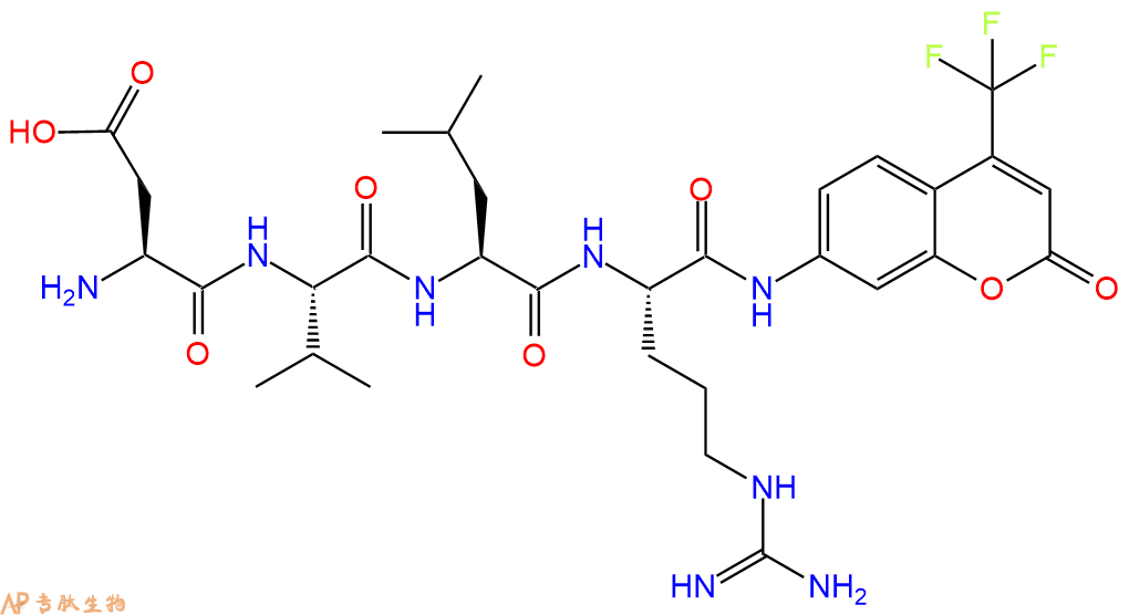 专肽生物产品H2N-Asp-Val-Leu-Arg-AFC