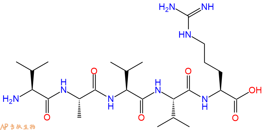 专肽生物产品H2N-Val-Ala-Val-Val-Arg-OH