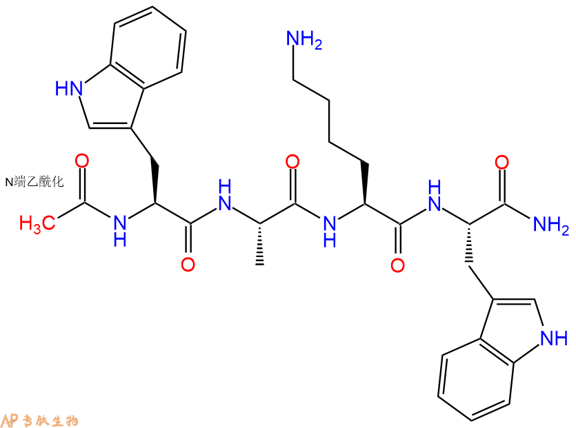 专肽生物产品Ac-Trp-Ala-Lys-Trp-CONH2