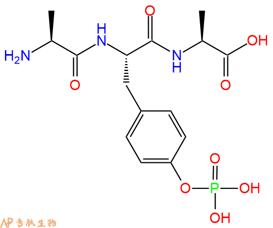 专肽生物产品H2N-Ala-Tyr(PO3H2)-Ala-OH
