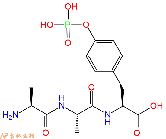 专肽生物产品H2N-Ala-Ala-Tyr(PO3H2)-OH