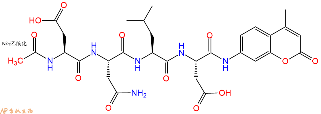 专肽生物产品Ac-Asp-Asn-Leu-Asp-AMC958001-92-8
