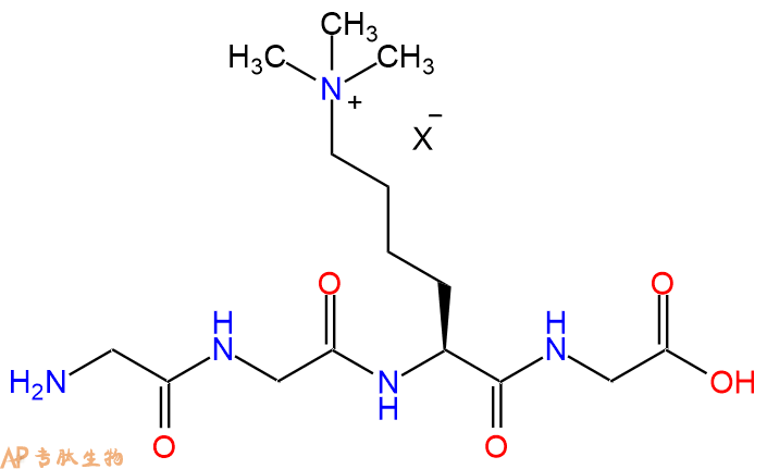 专肽生物产品H2N-Gly-Gly-Lys(Me)3-Gly-OH
