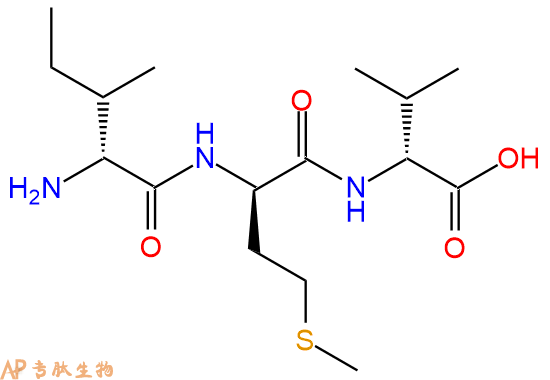 专肽生物产品H2N-DIle-DMet-DVal-OH