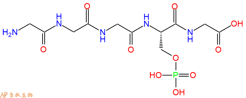 专肽生物产品H2N-Gly-Gly-Gly-Ser(PO3H2)-Gly-OH