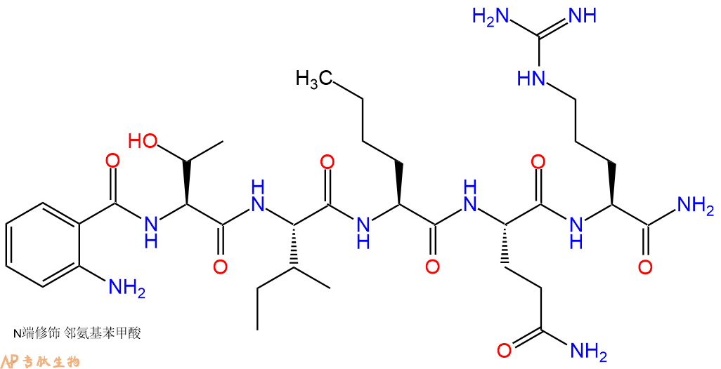 专肽生物产品Abz-Thr-Ile-Nle-Gln-Arg-CONH2