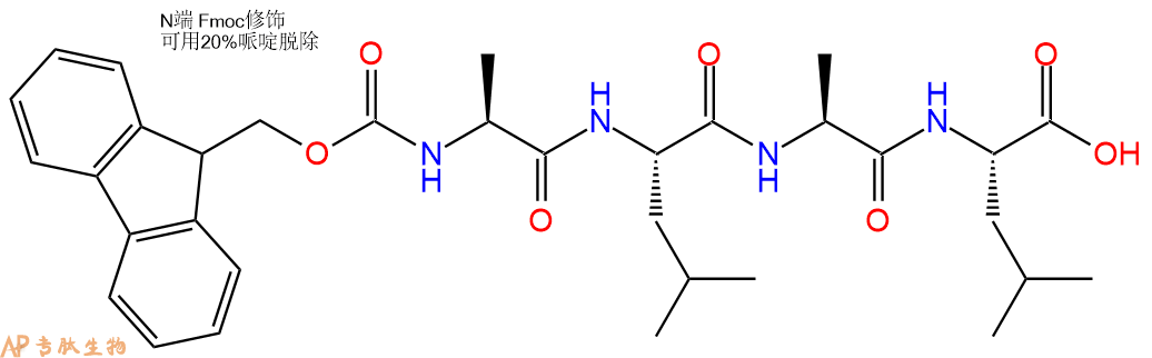 专肽生物产品Fmoc-Ala-Leu-Ala-Leu-OH