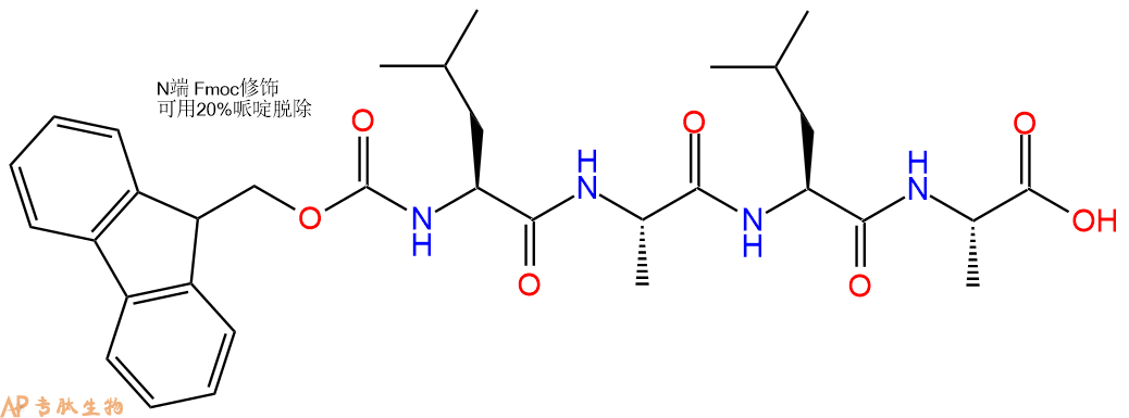 专肽生物产品Fmoc-Leu-Ala-Leu-Ala-OH