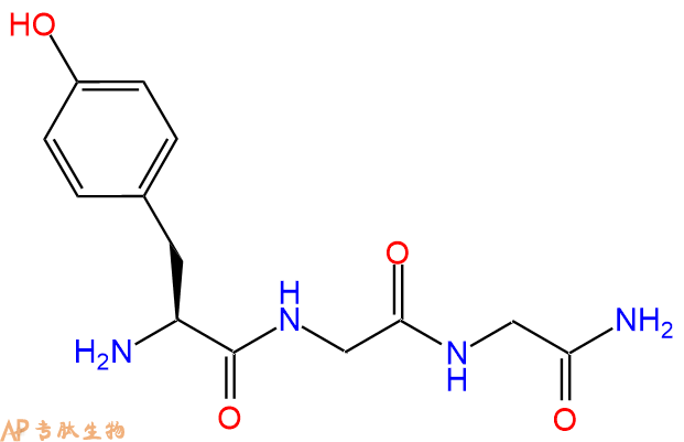 专肽生物产品H2N-Tyr-Gly-Gly-CONH2