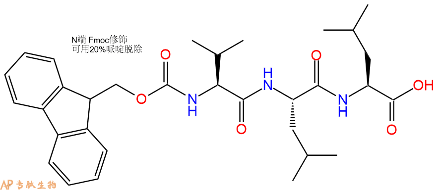 专肽生物产品Fmoc-Val-Leu-Leu-OH