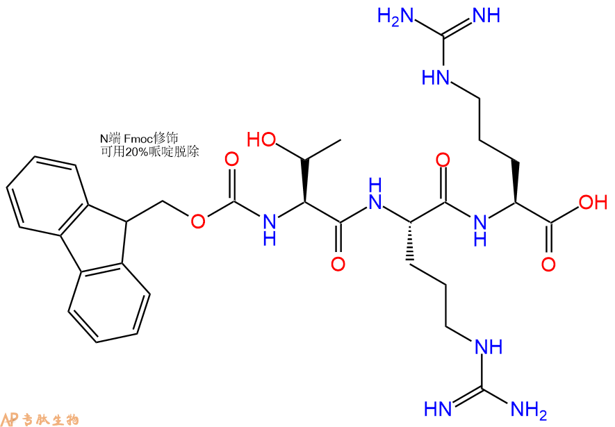 专肽生物产品Fmoc-Thr-Arg-Arg-OH