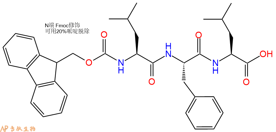 专肽生物产品Fmoc-Leu-Phe-Leu-OH