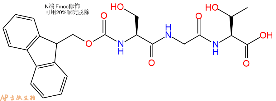 专肽生物产品Fmoc-Ser-Gly-Thr-OH