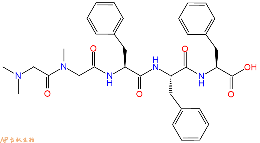 专肽生物产品H2N-Sar-Sar-Phe-Phe-Phe-OH