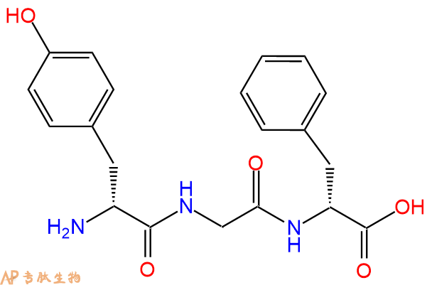专肽生物产品H2N-DTyr-Gly-DPhe-OH