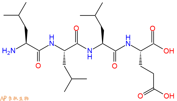 专肽生物产品H2N-Leu-Leu-Leu-Glu-OH