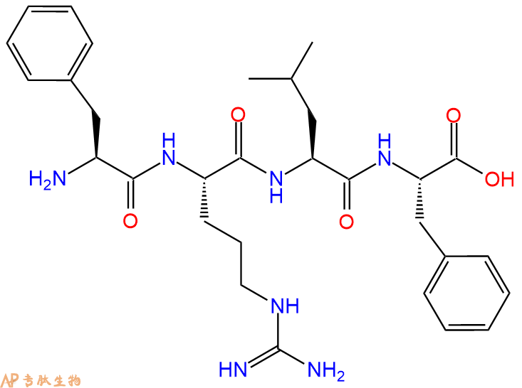专肽生物产品H2N-Phe-Arg-Leu-Phe-OH