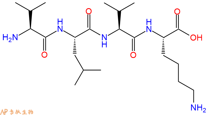 专肽生物产品H2N-Val-Leu-Val-Lys-OH