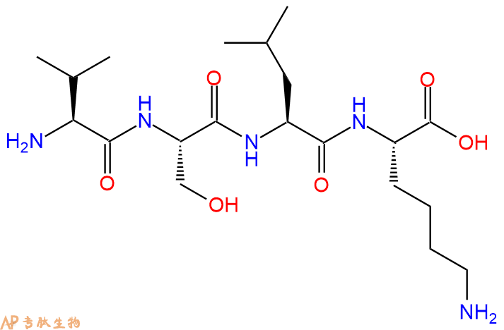 专肽生物产品H2N-Val-Ser-Leu-Lys-OH