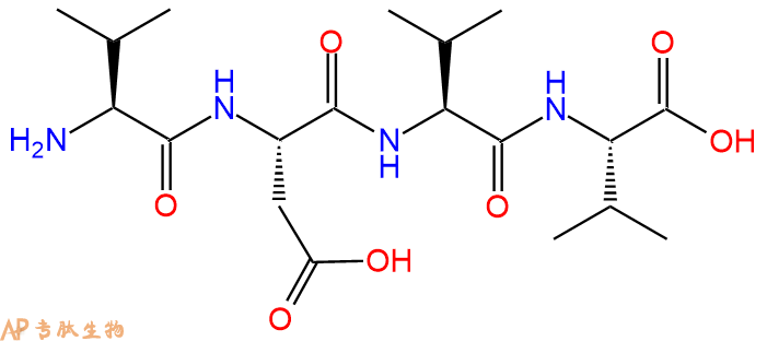 专肽生物产品H2N-Val-Asp-Val-Val-OH