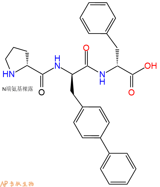 专肽生物产品H2N-DPro-DBip-DPhe-OH