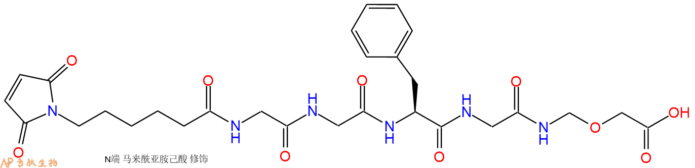 专肽生物产品MC-Gly-Gly-Phe-Gly-NH-CH2-O-CH2COOH1599440-25-1
