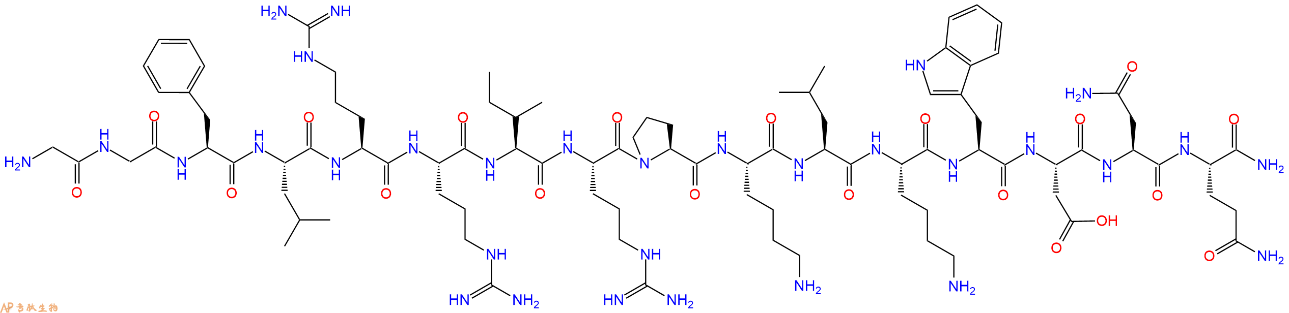 专肽生物产品Dynorphin (2-17), amide, porcine