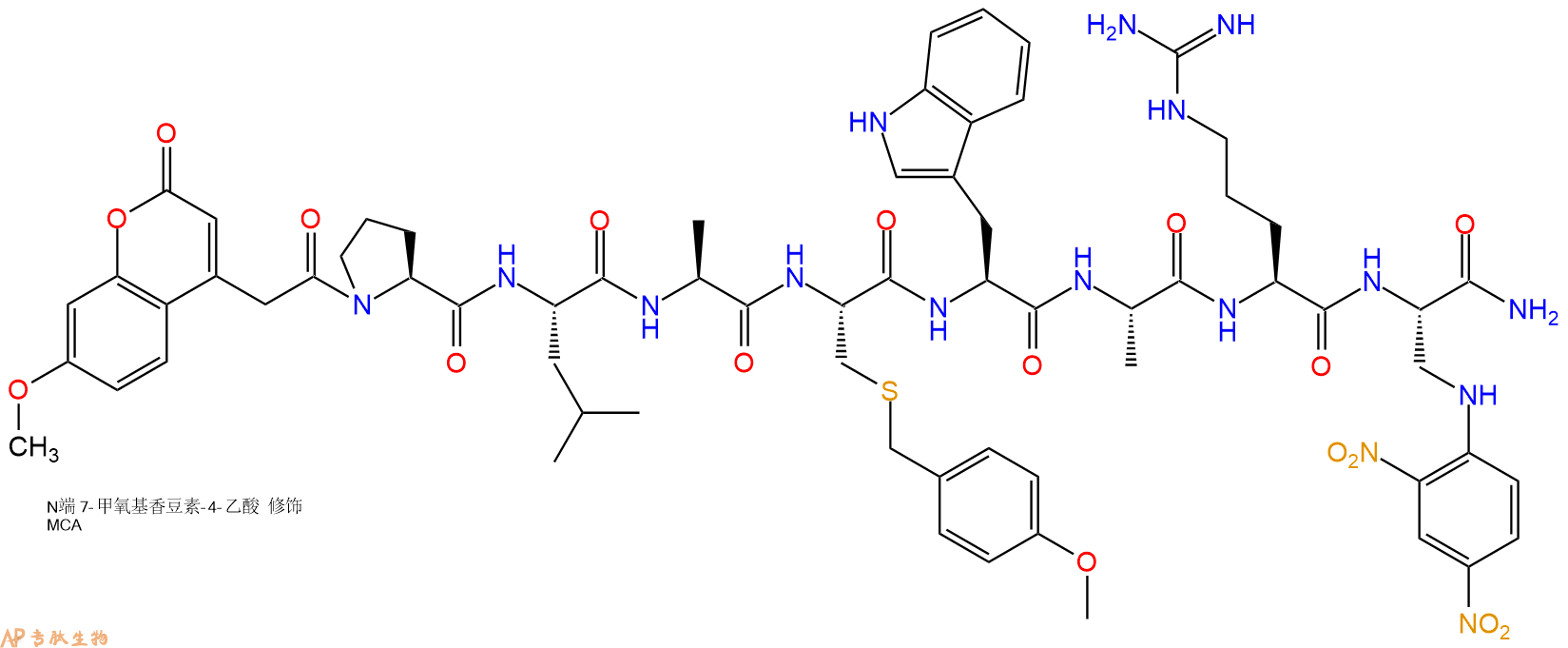 专肽生物产品MMP-14 Substrate I, Fluorogenic1926163-82-7