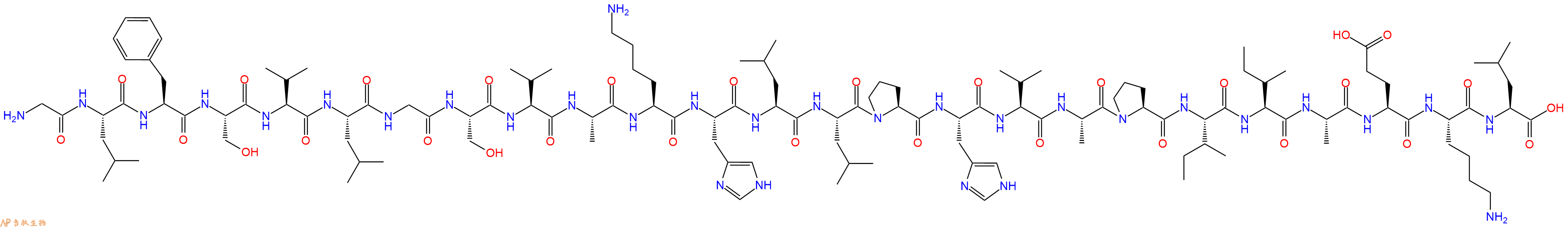 专肽生物产品抗菌肽Caerin 1.17