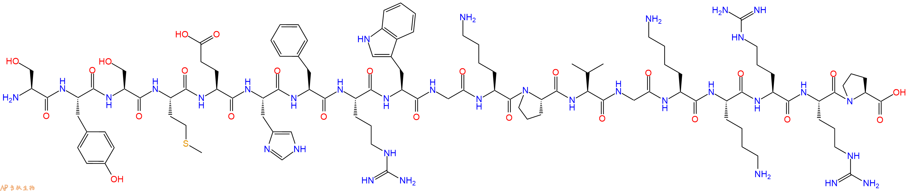 专肽生物产品促肾上腺皮质激素ACTH (1-19) (human, mouse, rat, guinea pig)