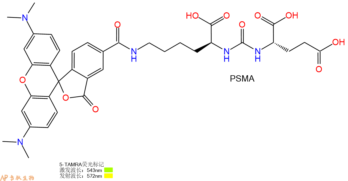 专肽生物产品5Tamra-PSMA-OH