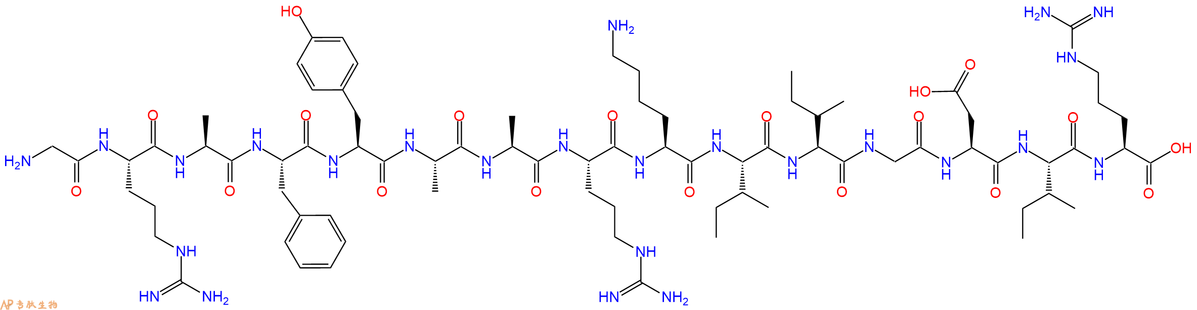 专肽生物产品GP120 - W61D - 81