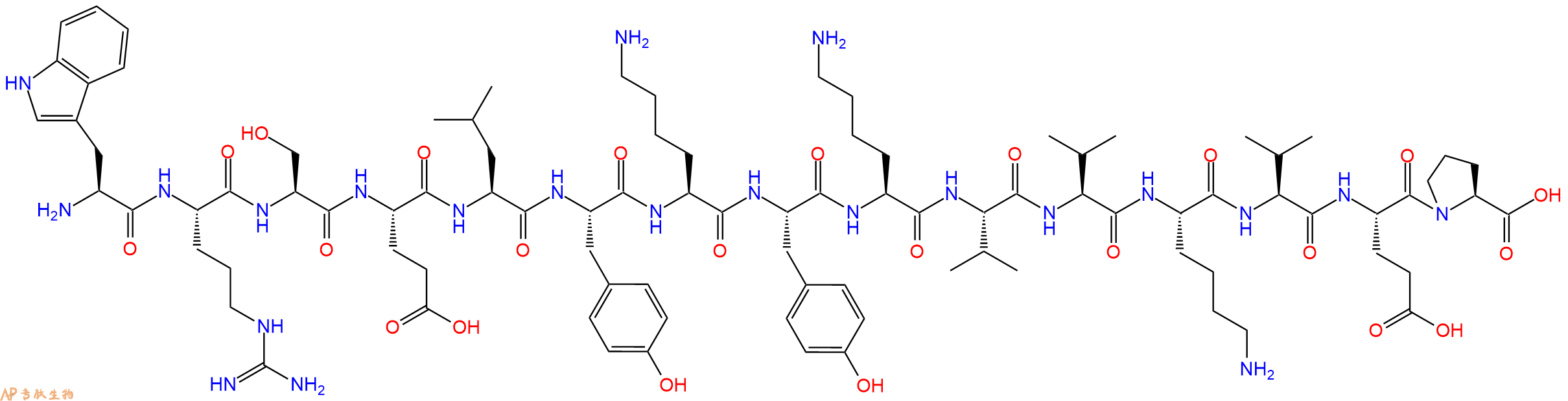 专肽生物产品GP120 - W61D - 122