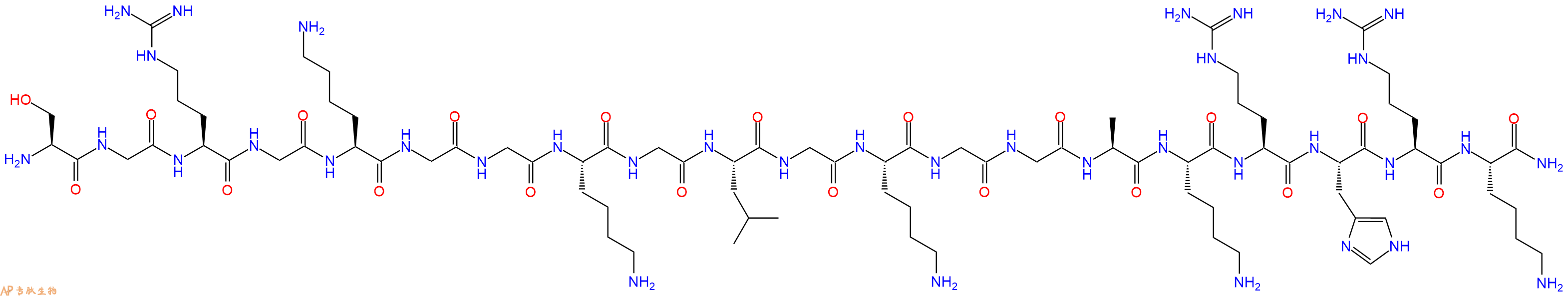 专肽生物产品Histone H4 (1 - 20), PRMT7 Substrate, M1