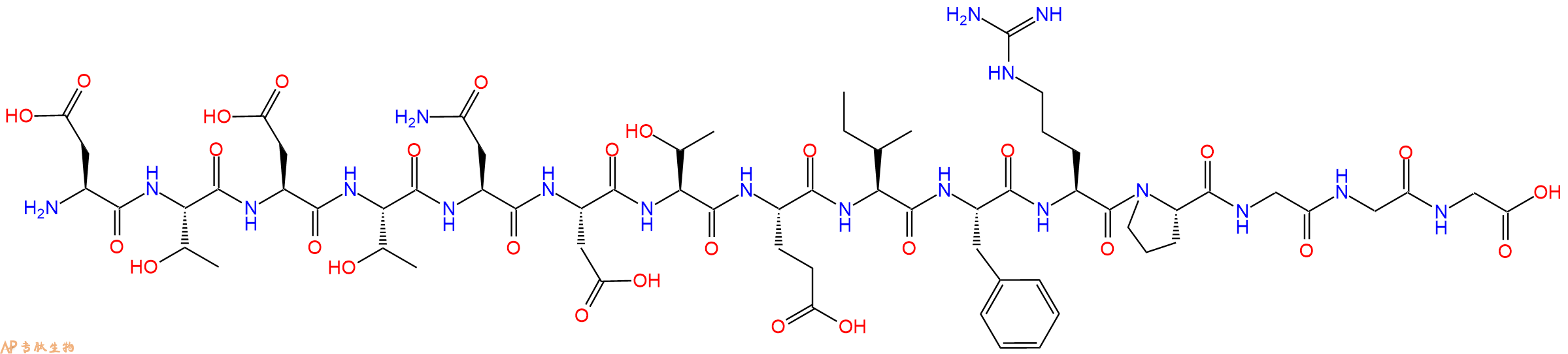 专肽生物产品HIV - 1 MN ENV - 116