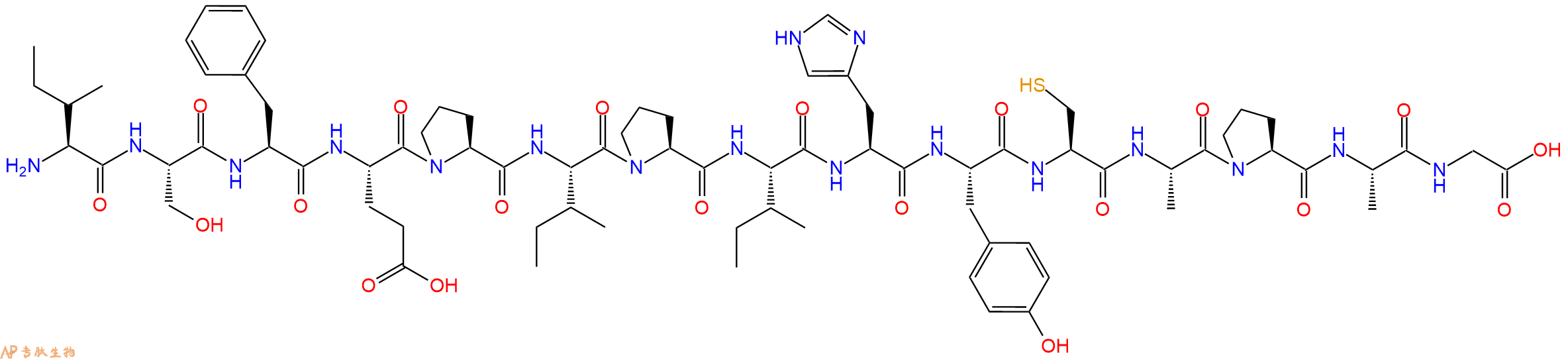 专肽生物产品HIV - 1 MN ENV - 54
