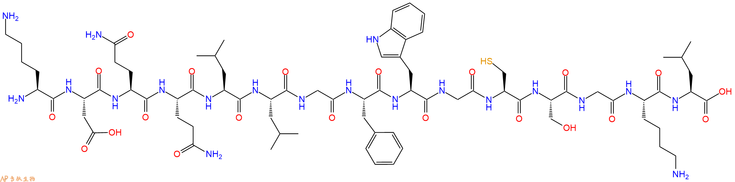 专肽生物产品HIV - 1 MN ENV - 148