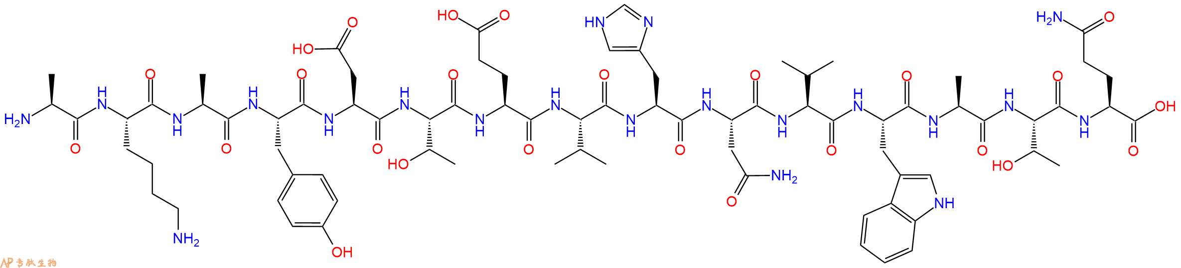 专肽生物产品HIV - 1 MN ENV - 15