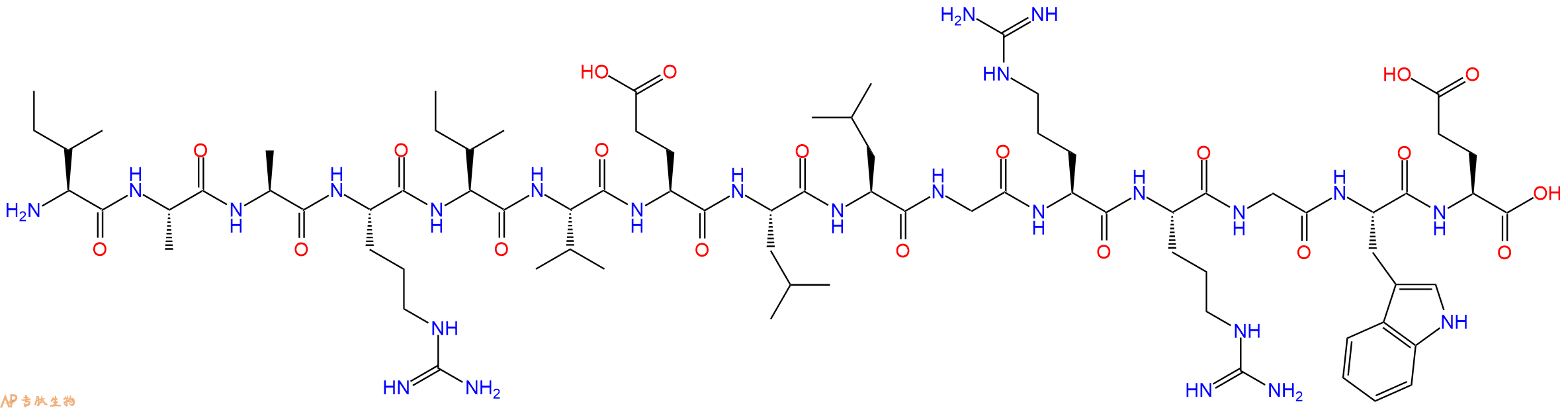 专肽生物产品HIV - 1 MN ENV - 195